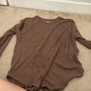 Brown long sleeve